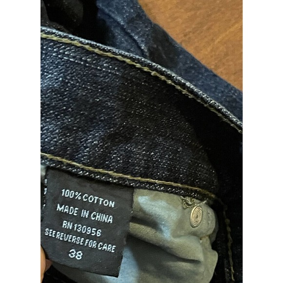 Extremely baggy y2k cybergoth Emcee Jeans Shorts “JNCO style” Size 38x13 - Picture 6 of 8